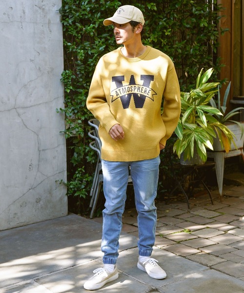 BAYFLOW（ベイフロー）の「デニムジョガーパンツ 23SS[WEB限定サイズ展開]（デニムパンツ・メンズ・サックスブルー/ブラック/ライトブルー・SMALL/MEDIUM/LARGE/X-LARGE）」の7枚目の写真