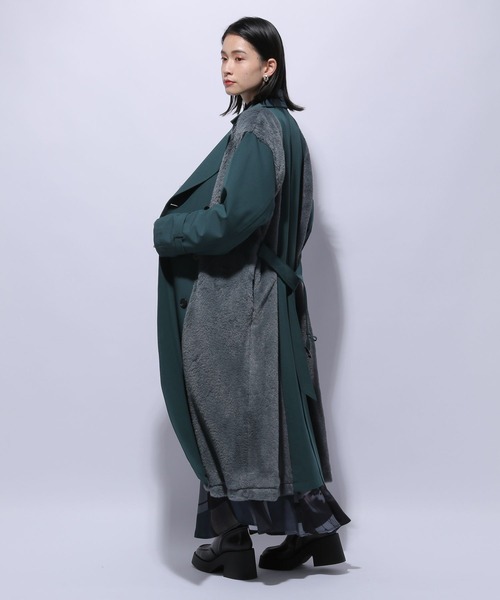 ドッキングシャギーコートMサイズ、HARE、チェスターコート、ロングコート 楽天市場】【SALE／50%OFF】(M)ドッキングシャギーコート HARE