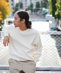 BEAMS | BEAMS / サーマル クルーネック スウェット(Tシャツ/カットソー)
