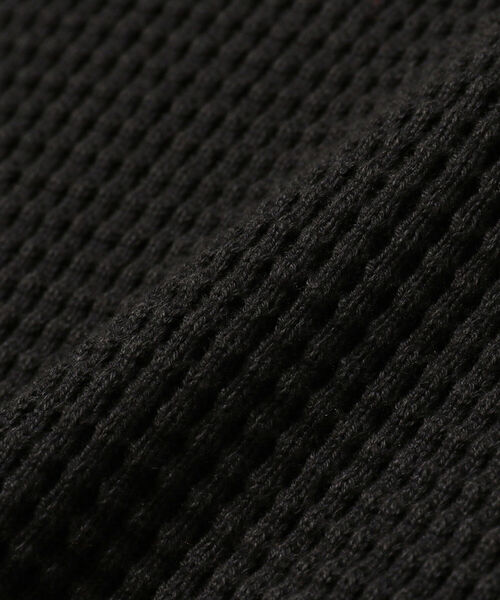 BEAMS(ビームス)の「BEAMS / サーマル クルーネック スウェット(Tシャツ/カットソー・メンズ・ブラック/オフホワイト・XL/L/M/S)」の15枚目の写真