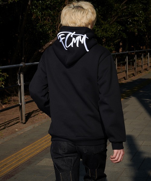 FCMM(エフシーエムエム)の「【日本限定アイテム】SKETCH LOGO HOODIE/スケッチロゴフーディー(パーカー・メンズ・アイボリー/ブラック/グレー/グリーン・X-LARGE/MEDIUM/SMALL/LARGE)」の16枚目の写真