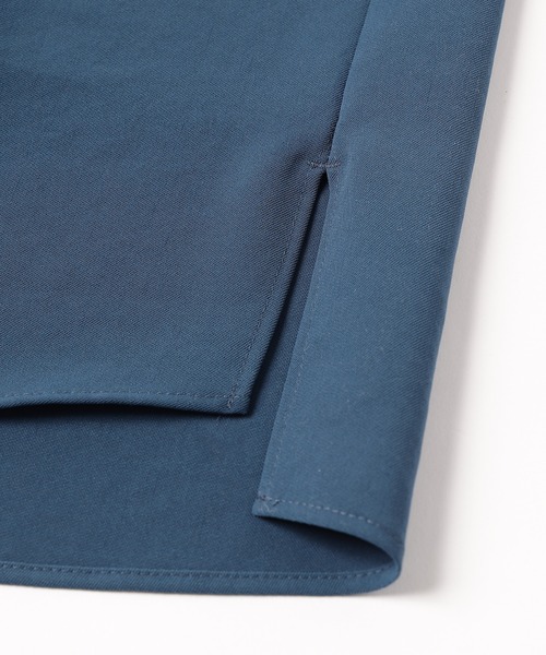 CULLNI（クルニ）の「23-SS-029 / Front Zip Layered Short Sleeve