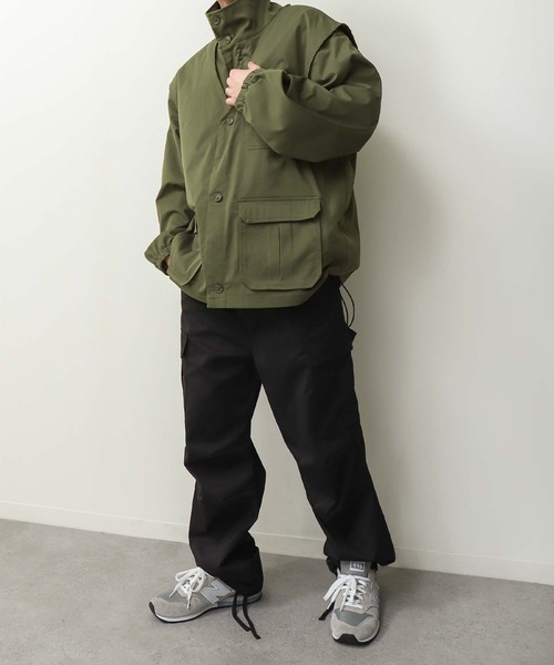 UNCORD(アンコード)の「【UNCORD】M64 Military cargo pants/ポリテック ミリタリーカーゴパンツ(カーゴパンツ・メンズ・ブラック/カーキ/ベージュ・MEDIUM/LARGE/X-LARGE)」の17枚目の写真
