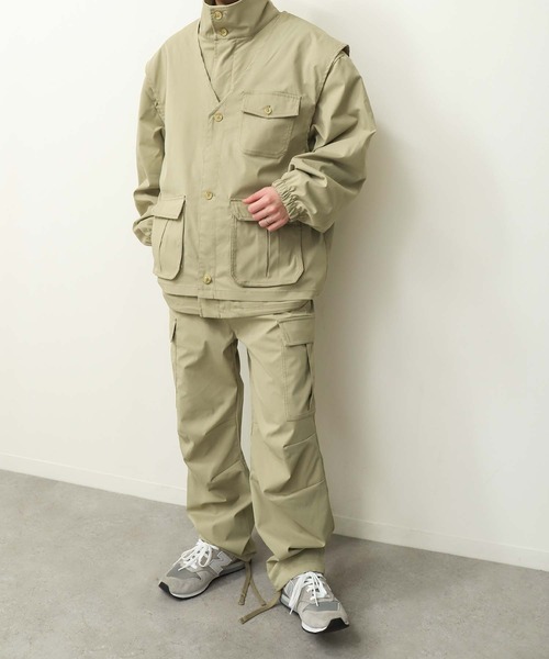 UNCORD(アンコード)の「【UNCORD】M64 Military cargo pants/ポリテック ミリタリーカーゴパンツ(カーゴパンツ・メンズ・ブラック/カーキ/ベージュ・MEDIUM/LARGE/X-LARGE)」の22枚目の写真