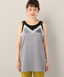 新品☆CITYSHOP☆シティショップ☆ ニッケルサテンキャミ　ピンクべージュ CITYSHOP（シティーショップ）の「ニッケルサテンキャミ（シャツ