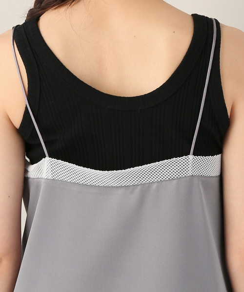 新品☆CITYSHOP☆シティショップ☆ ニッケルサテンキャミ　ピンクべージュ CITYSHOP（シティーショップ）の「ニッケルサテンキャミ（シャツ