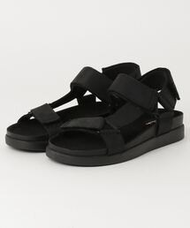 Clarks | 【ネット限定】Sunder Range / サンダーレンジ (ブラックレザー)(サンダル)