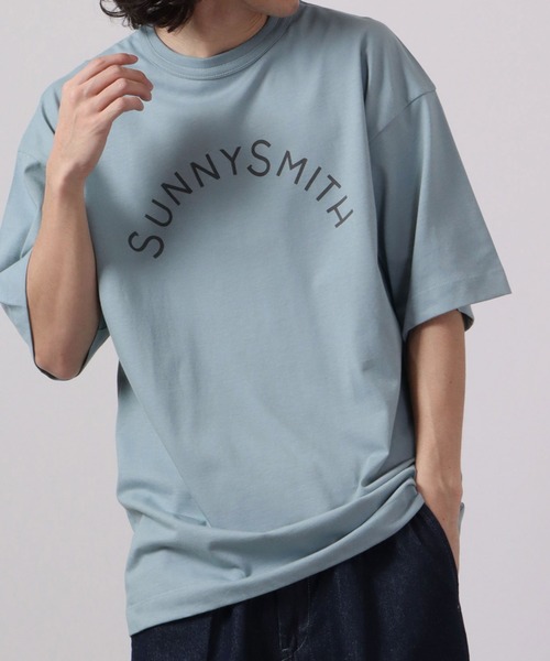【セール】Sunnysmith へビーオンス Cool Smith Standard Arch Logo 半袖Tシャツ（Tシャツ/カットソー）｜Sunny Smith（サニースミス）