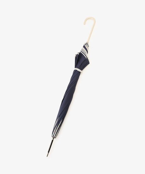 Afternoon Tea(アフタヌーンティー)の「パイピング長傘 雨傘(長傘・レディース・グリーン/ネイビー/パープル・ONE SIZE)」の4枚目の写真