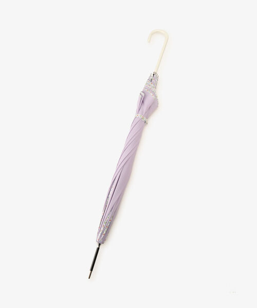 Afternoon Tea(アフタヌーンティー)の「パイピング長傘 雨傘(長傘・レディース・グリーン/ネイビー/パープル・ONE SIZE)」の14枚目の写真