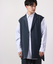 LIBERE ベスト ナイロン ビッグシルエット ブラック 現行品 BA27 LIBERE ベスト ナイロン ビッグシルエット ブラック 現行品 BA27