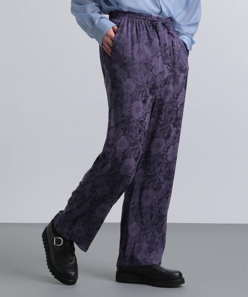 HARE（ハレ）の「ドレープフラワージャガードパンツ(HARE)（その他パンツ・メンズ・グリーン/ブラック/パープル・FREE）」の18枚目の写真