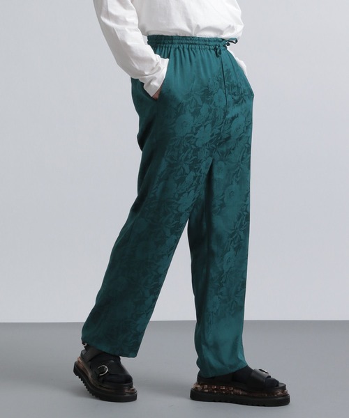 HARE（ハレ）の「ドレープフラワージャガードパンツ(HARE)（その他パンツ・メンズ・グリーン/ブラック/パープル・FREE）」の11枚目の写真