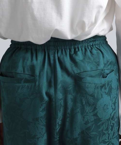 HARE（ハレ）の「ドレープフラワージャガードパンツ(HARE)（その他パンツ・メンズ・グリーン/ブラック/パープル・FREE）」の10枚目の写真