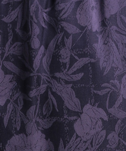 HARE（ハレ）の「ドレープフラワージャガードパンツ(HARE)（その他パンツ・メンズ・グリーン/ブラック/パープル・FREE）」の15枚目の写真