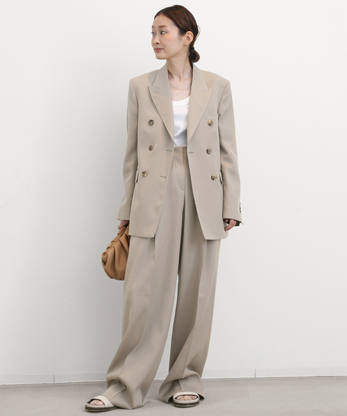 GOLDEN GOOSE（ゴールデングース）の「*【GOLDEN GOOSE / ゴールデングース】 ワイド パンツ（スラックス・レディース・ベージュ・38/40）」の3枚目の写真