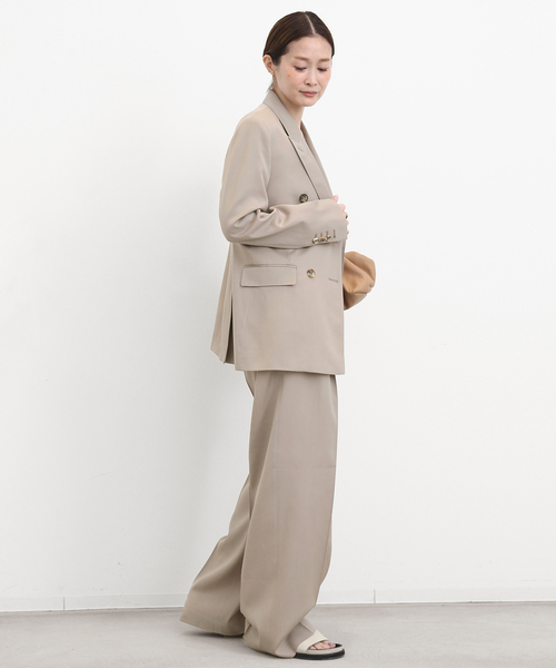 GOLDEN GOOSE（ゴールデングース）の「*【GOLDEN GOOSE / ゴールデングース】 ワイド パンツ（スラックス・レディース・ベージュ・38/40）」の4枚目の写真