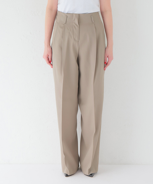 GOLDEN GOOSE（ゴールデングース）の「*【GOLDEN GOOSE / ゴールデングース】 ワイド パンツ（スラックス・レディース・ベージュ・38/40）」の8枚目の写真