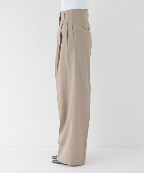 GOLDEN GOOSE（ゴールデングース）の「*【GOLDEN GOOSE / ゴールデングース】 ワイド パンツ（スラックス・レディース・ベージュ・38/40）」の9枚目の写真