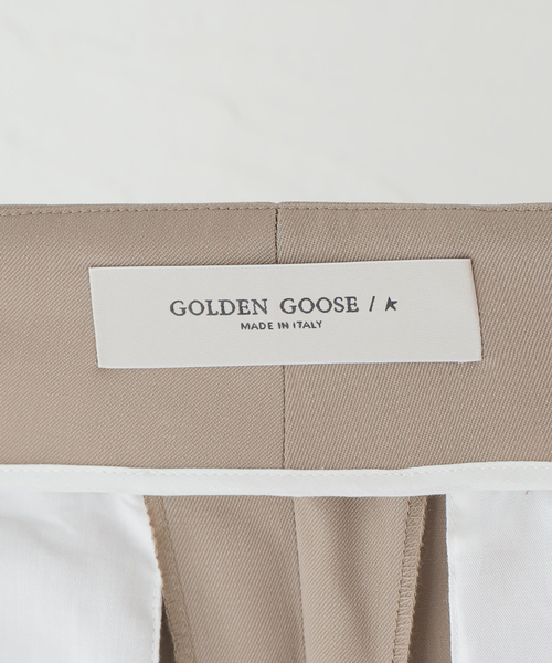 GOLDEN GOOSE（ゴールデングース）の「*【GOLDEN GOOSE / ゴールデングース】 ワイド パンツ（スラックス・レディース・ベージュ・38/40）」の19枚目の写真
