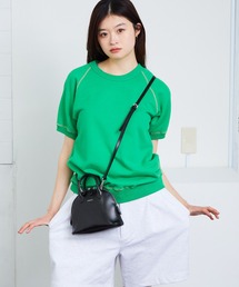 R JUBILEE/アール ジュビリー S/S SWEATSHIRT スウェット パイピング ラグランスリーブ