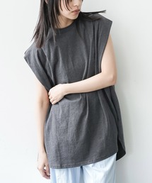 ショルダータックオーバーTシャツ