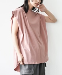 ショルダータックオーバーTシャツ