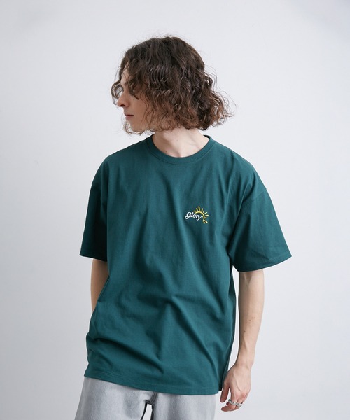 JUNRED（ジュンレッド）の「バックロゴグラフィックTシャツ（Tシャツ/カットソー・メンズ・ホワイト/サックスブルー/グリーン・L/LL/M）」の6枚目の写真