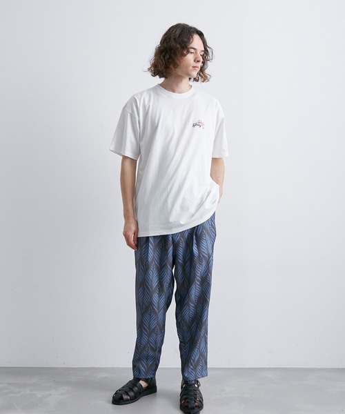 JUNRED（ジュンレッド）の「バックロゴグラフィックTシャツ（Tシャツ/カットソー・メンズ・ホワイト/サックスブルー/グリーン・L/LL/M）」の10枚目の写真