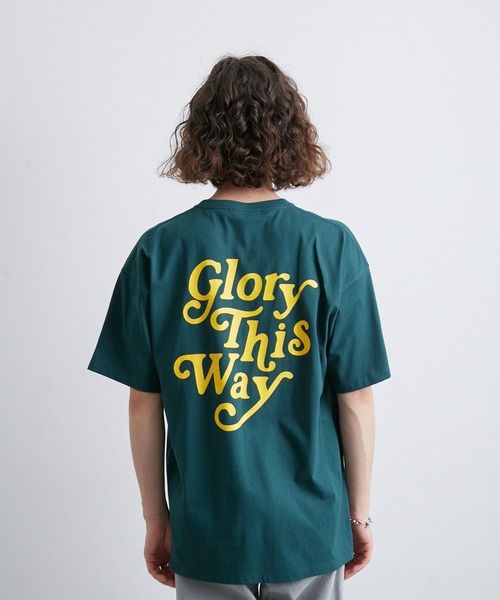 JUNRED（ジュンレッド）の「バックロゴグラフィックTシャツ（Tシャツ/カットソー・メンズ・ホワイト/サックスブルー/グリーン・L/LL/M）」の17枚目の写真