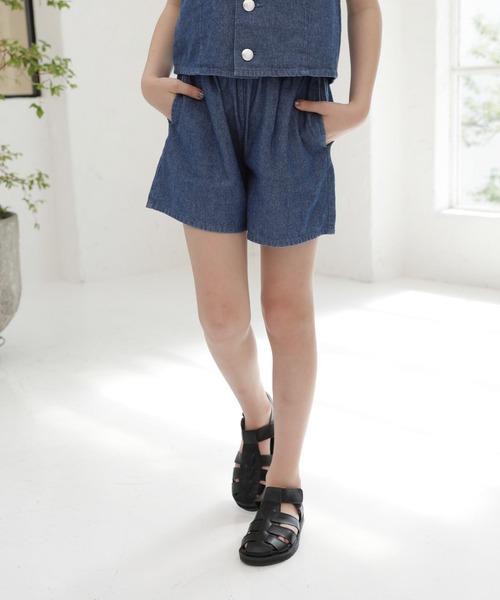 GLOBAL WORK（グローバルワーク）の「3SETビスチェセットアップ/192567（ワンピース・キッズ・ベージュ/ブルー・140cm/160cm/150cm/100cm/110cm/120cm/130cm）」の8枚目の写真