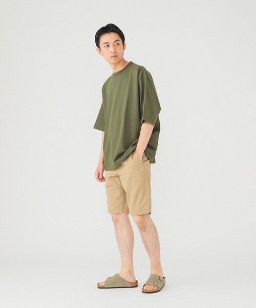 BEAMS（ビームス）の「BEAMS / ベーシック チノショーツ（その他パンツ・メンズ・ブラック/オリーブ/ベージュ/ネイビー・S/M/L/XL）」の7枚目の写真