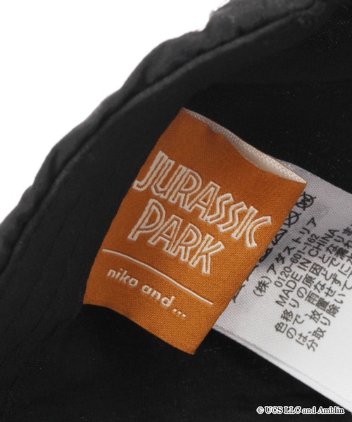 niko and...（ニコアンド）の「【ジュラシック・パーク】バイカラーロゴキャップ（キャップ・メンズ・ブラック/カーキ/ベージュ・FREE）」の14枚目の写真