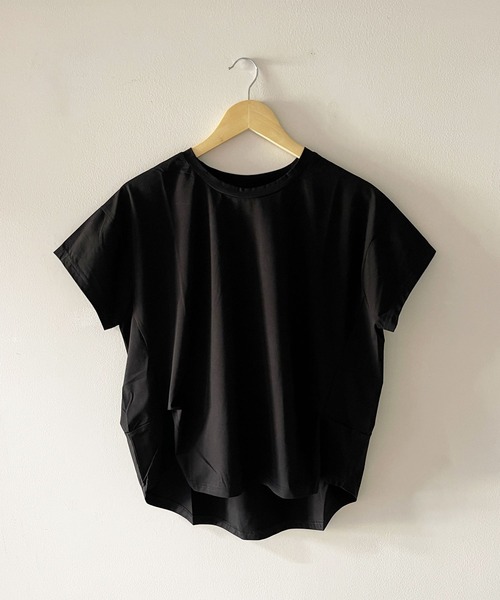 OWLSPALE(オールズペール)の「シルケット天竺Tシャツ(Tシャツ/カットソー・レディース・ブラック/グリーン/ホワイト・FREE)」の21枚目の写真