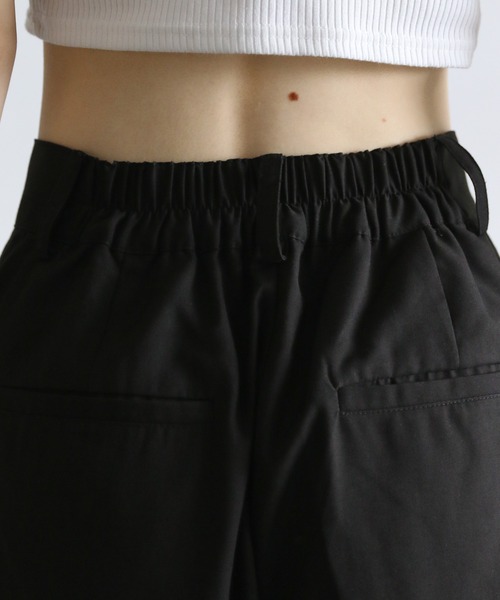 PAGEBOY（ページボーイ）の「カットアウトワイドパンツ（その他パンツ・レディース・チャコールグレー/ブラック・FREE）」の13枚目の写真