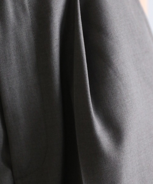 PAGEBOY（ページボーイ）の「カットアウトワイドパンツ（その他パンツ・レディース・チャコールグレー/ブラック・FREE）」の19枚目の写真