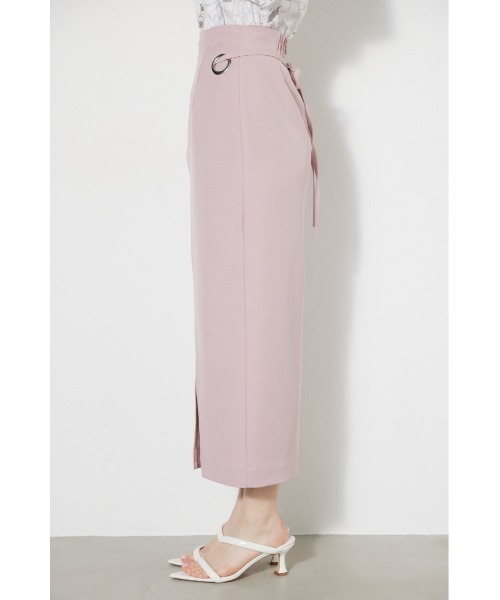 rienda（リエンダ）の「ラップスリムタイスカート（スカート・レディース・ピンク/ブルー/ホワイト/ブラック・SMALL/MEDIUM）」の11枚目の写真