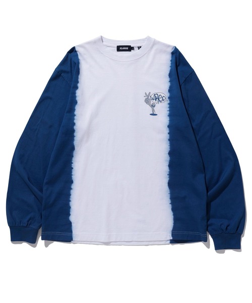 XLARGE（エクストララージ）の「TIE DYE L/S TEE（Tシャツ/カットソー・メンズ・ブラック/レッド/ネイビー・L/S/M/XL）」の3枚目の写真