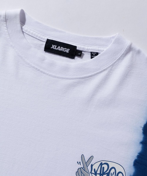 XLARGE（エクストララージ）の「TIE DYE L/S TEE（Tシャツ/カットソー・メンズ・ブラック/レッド/ネイビー・L/S/M/XL）」の13枚目の写真