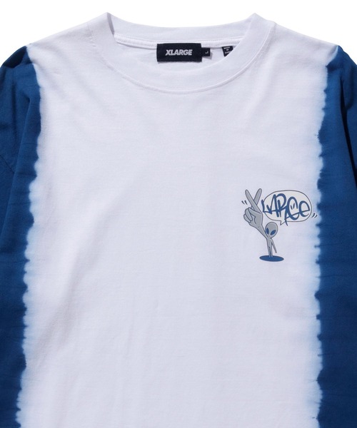 XLARGE（エクストララージ）の「TIE DYE L/S TEE（Tシャツ/カットソー・メンズ・ブラック/レッド/ネイビー・L/S/M/XL）」の6枚目の写真
