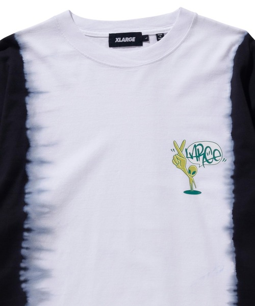 XLARGE（エクストララージ）の「TIE DYE L/S TEE（Tシャツ/カットソー・メンズ・ブラック/レッド/ネイビー・L/S/M/XL）」の9枚目の写真