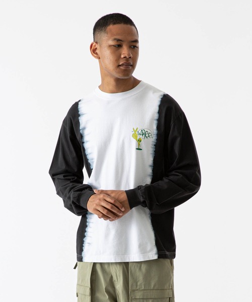 XLARGE（エクストララージ）の「TIE DYE L/S TEE（Tシャツ/カットソー・メンズ・ブラック/レッド/ネイビー・L/S/M/XL）」の18枚目の写真