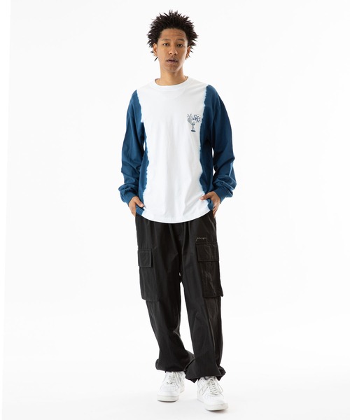 XLARGE（エクストララージ）の「TIE DYE L/S TEE（Tシャツ/カットソー・メンズ・ブラック/レッド/ネイビー・L/S/M/XL）」の15枚目の写真