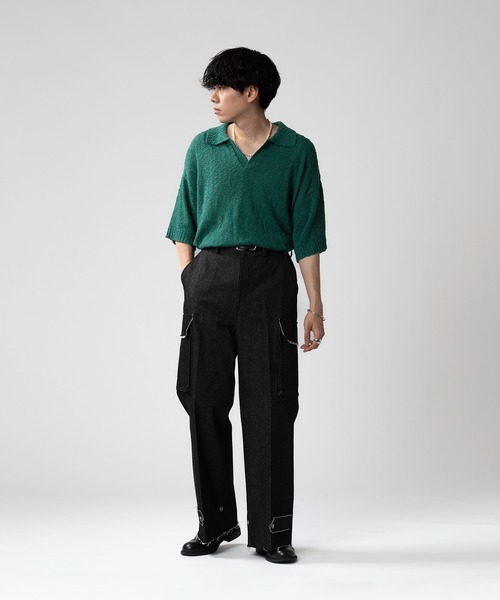 selle glant セレグランテ　ミリタリーカーゴデニム　S MILITARY CARGO DENIM PANTS/ミリタリーカーゴデニムパンツ