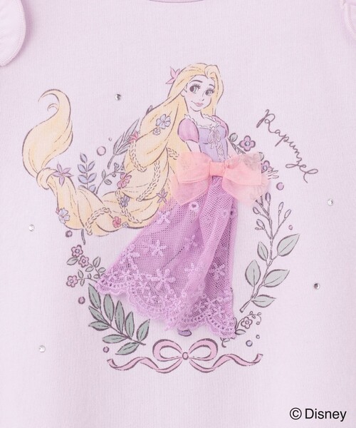 ANY（エニィ）の「【ディズニープリンセス】アート Tシャツ（Tシャツ/カットソー・キッズ・ライトグリーン系/ライラック系/ライトイエロー系・100/110/120/130/90）」の11枚目の写真