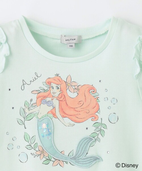 ANY（エニィ）の「【ディズニープリンセス】アート Tシャツ（Tシャツ/カットソー・キッズ・ライトグリーン系/ライラック系/ライトイエロー系・100/110/120/130/90）」の15枚目の写真