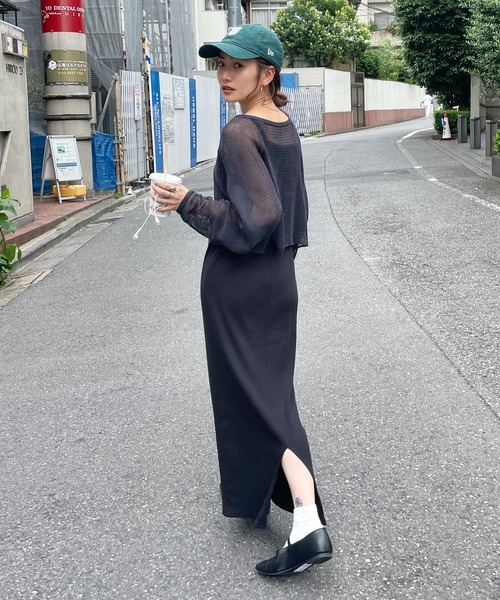Ungrid（アングリッド）の「【セット販売】レイヤードテレコキャミ