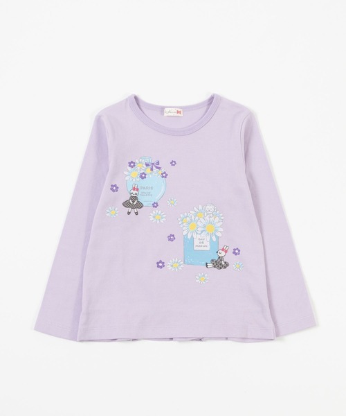 KP(ケーピー)の「TioTio抗ウイルス加工/長袖Tシャツ(100~130cm)(Tシャツ/カットソー・キッズ・ラベンダー/ピンク・130cm/120cm/100cm/110cm)」の12枚目の写真
