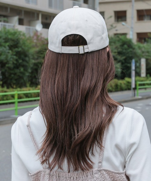 Honeys（ハニーズ）の「配色ロゴキャップ（キャップ・レディース・ブラック/エンジ/アイボリー・FREE）」の18枚目の写真