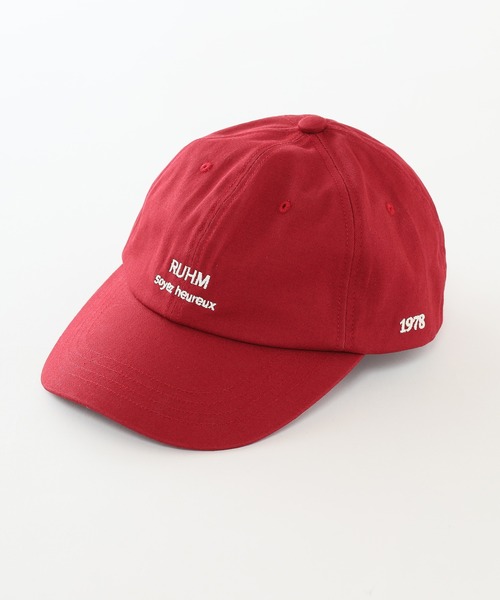 Honeys（ハニーズ）の「配色ロゴキャップ（キャップ・レディース・ブラック/エンジ/アイボリー・FREE）」の13枚目の写真